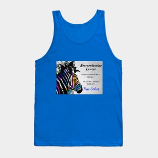 Color Stripe Zebra Neuroendocrine Cancer Mug,coffee mug,t-shirt,sticker,tote,bag,apparel,magnet,pin,hoodie,pillow Tank Top